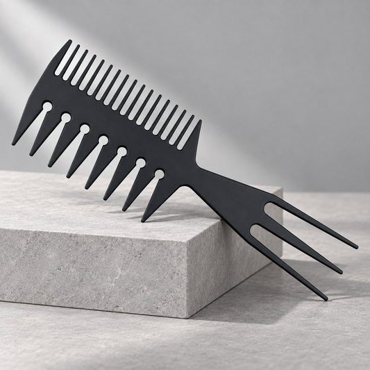 Professional Hair Styling Comb studio product photograph