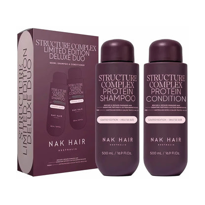 NAK Hair Limited Edition Structure Complex Duo 500ml - MV hair and beauty