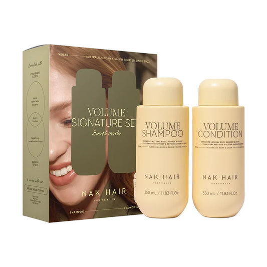 NAK Hair VOLUME 350ml Duo Gift Pack - MV hair and beauty