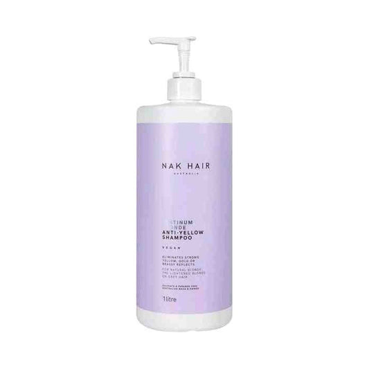 NAK Platinum Blonde Anti-Yellow Shampoo 1L
