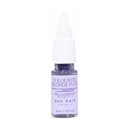 NAK Signature Colour Fix Blonde Plus 30ml - MV hair and beauty