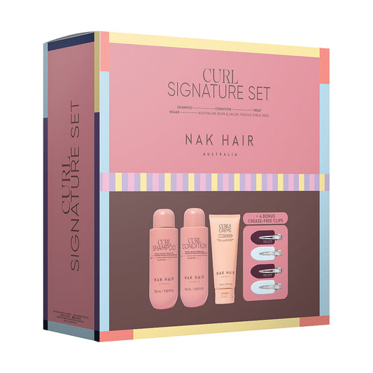 NAK Signature Curl Trio with Gift 2026 gift pack, supplier SKU XCTRIO26