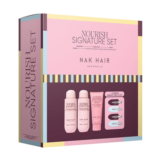 NAK Signature Nourish Trio with Gift 2026 gift pack, supplier SKU XNTRIO26