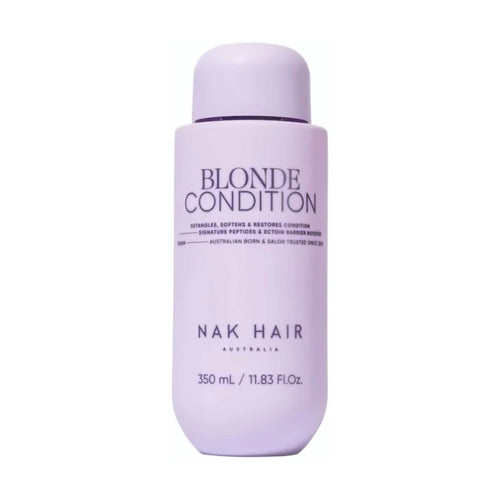 NAK Signature Blonde Conditioner 350ml Wishlist Edition, lilac bottle - MV hair and beauty