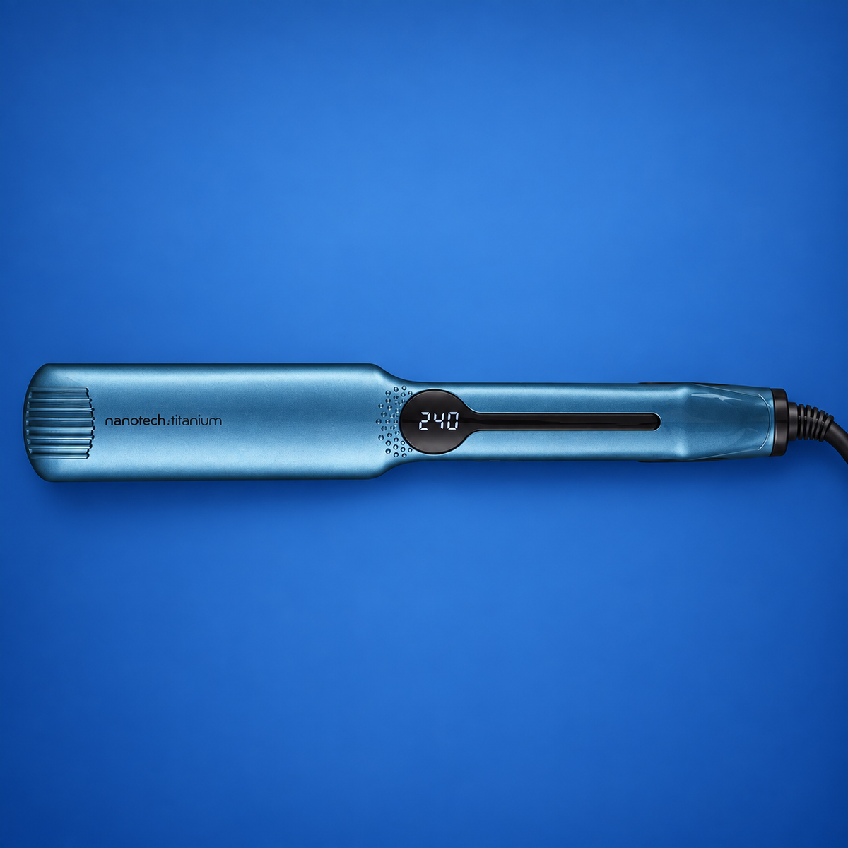 Nanotech Titanium Professional Wide Plate Styler — close-up product detail