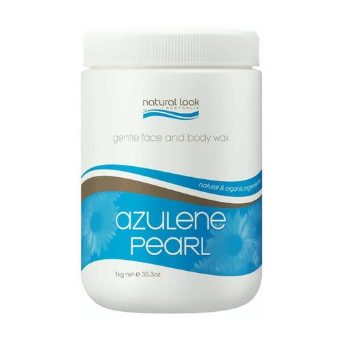 Natural Look Azulene Pearl Wax 1kg Tub