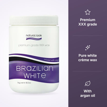 Natural Look Brazilian White Strip Wax, third product view