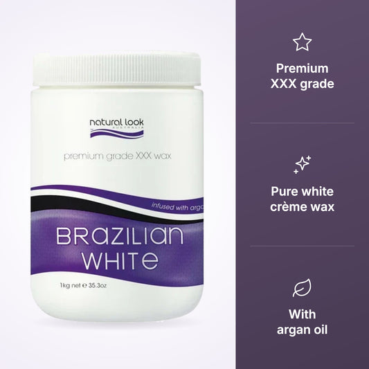 Natural Look Brazilian White Strip Wax, third product view