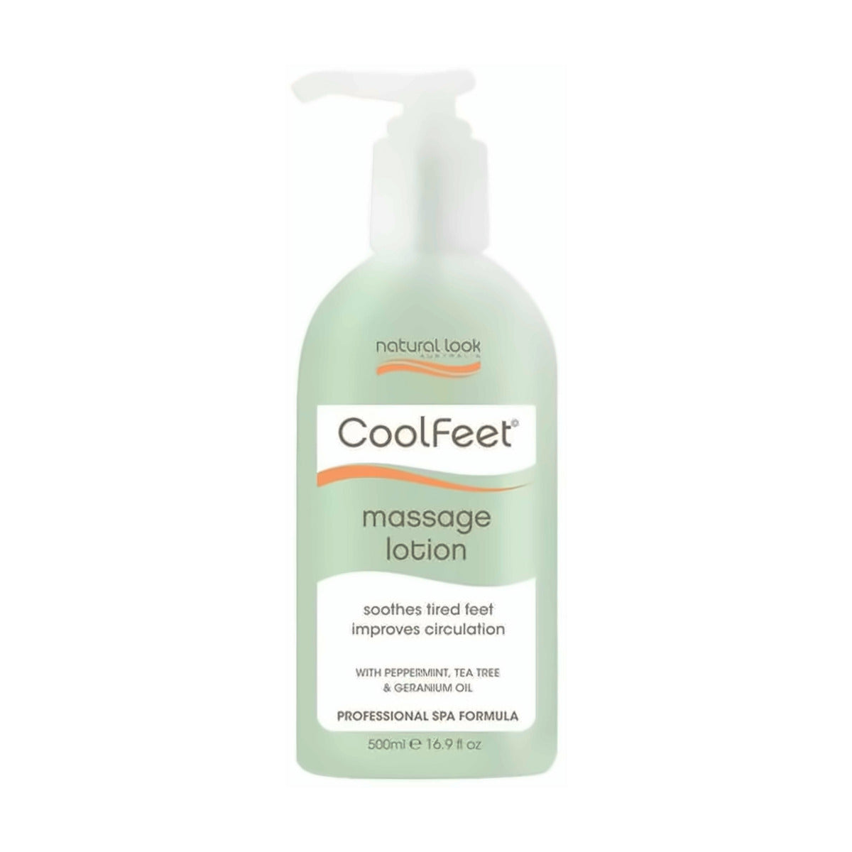 Natural Look Cool Feet Massage Lotion 500ml