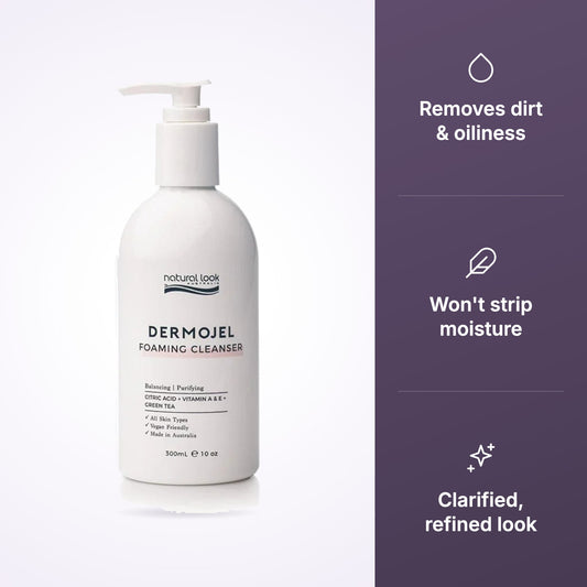Natural Look Dermojel Foaming Cleanser, third product view