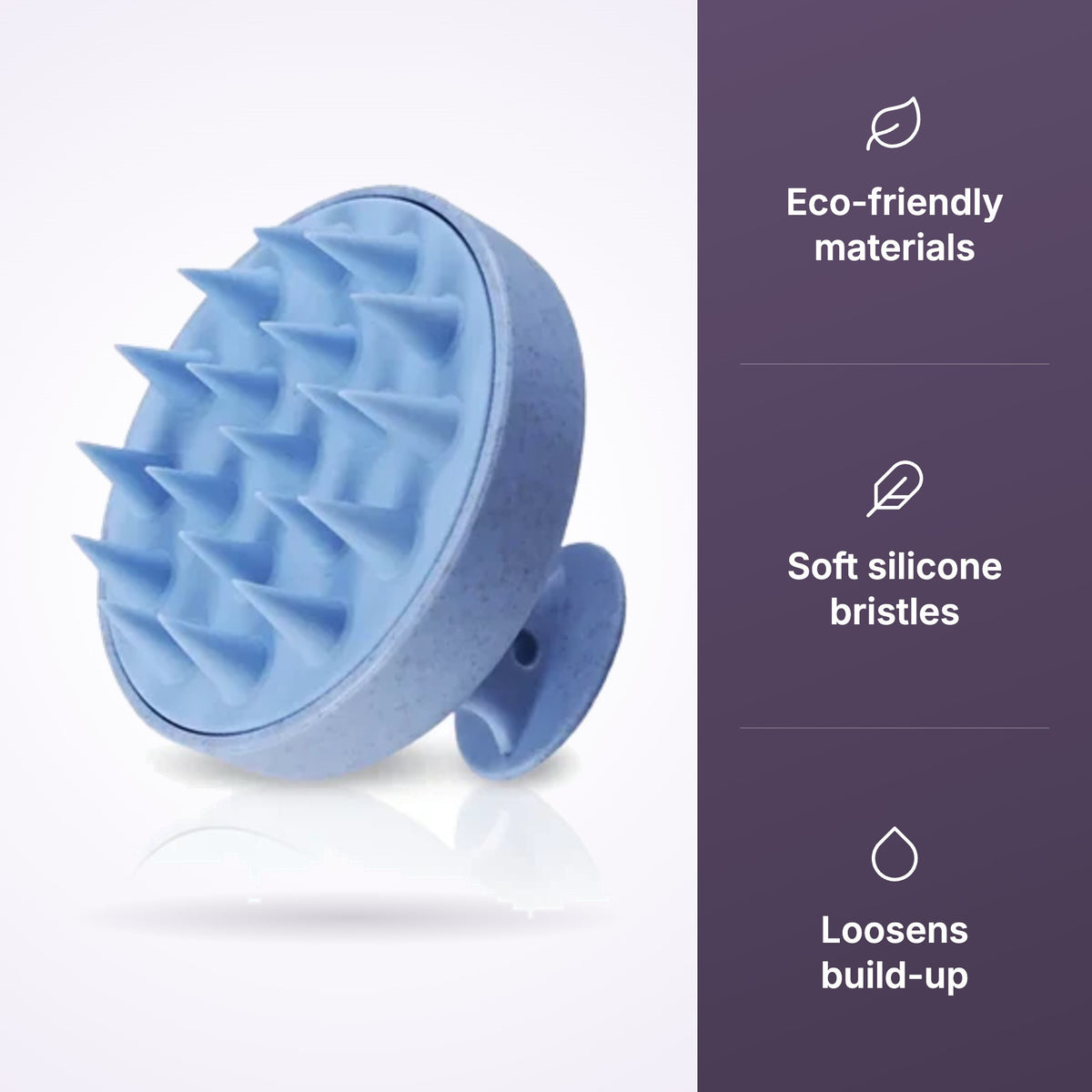 Natural Look Eco-Friendly Scalp Massage Brush