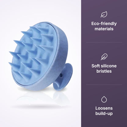 Natural Look Eco-Friendly Scalp Massage Brush