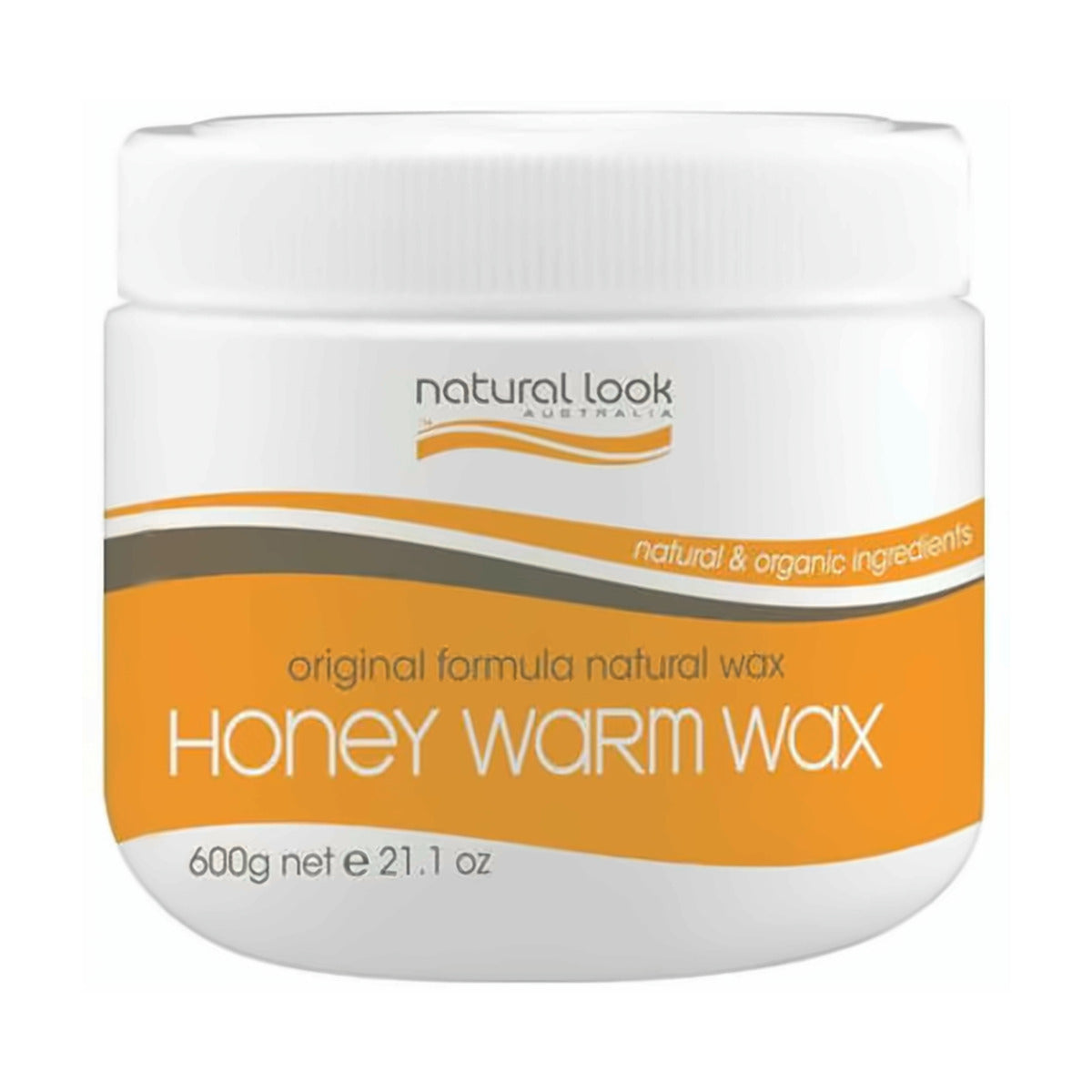 Natural Look Honey Warm Strip Wax 600g Tub