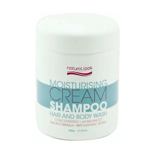 Natural Look Moisture Cream Shampoo with Henna 500g