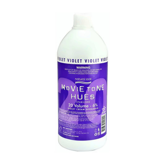 Natural Look Movie Tone Hues Violet Cream Peroxide 20 vol 975ml
