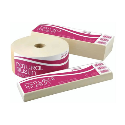 Natural Look Natural Calico Epilation Cloth – 100 Pack / 300 Pack / 100m Roll