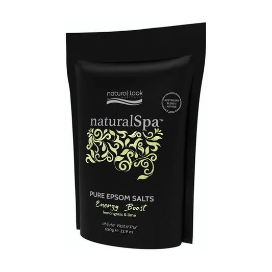Natural Look NaturalSpa Energy Boost Pure Epsom Salts 650g - MV hair and beauty