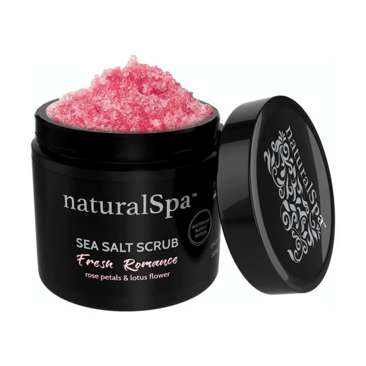 Natural Look NaturalSpa Fresh Romance Sea Salt Scrub 500g - MV hair and beauty