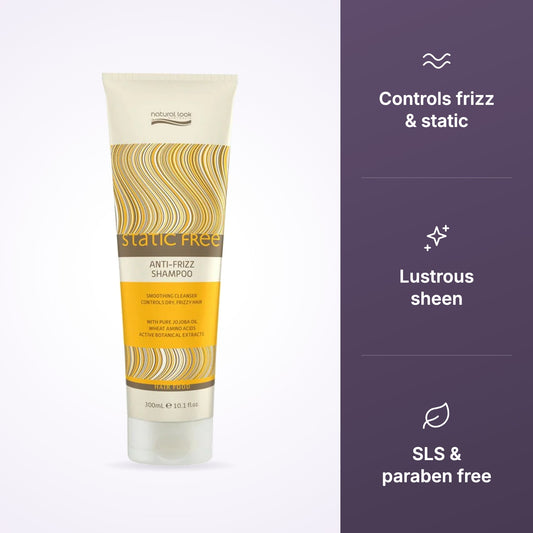 Natural Look Static Free Anti-Frizz Shampoo, third product view