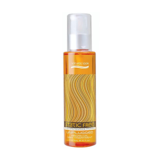 Natural Look Static Free Unplugged Argan Oil Hair Treatment 120ml
