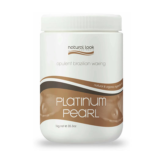 Natural Look Strip Wax Tub Opulent Brazilian Platinum Pearl 1kg