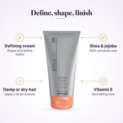 StyleArt Defining Cream: define, shape, finish graphic
