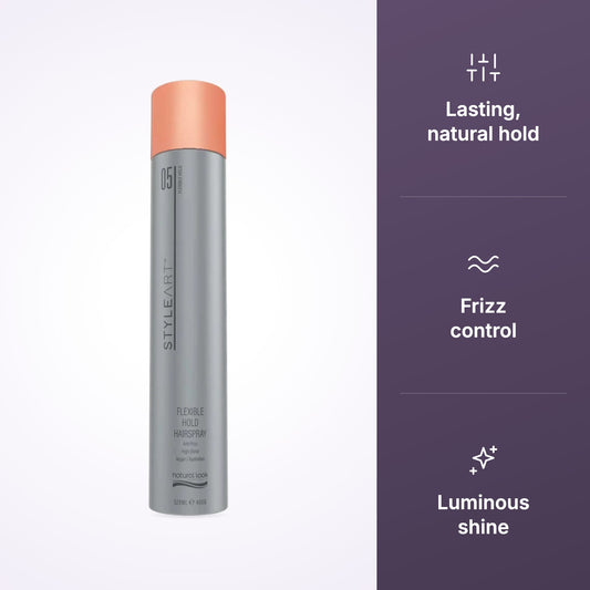 Natural Look StyleArt Flexible Hold Hairspray, third product view