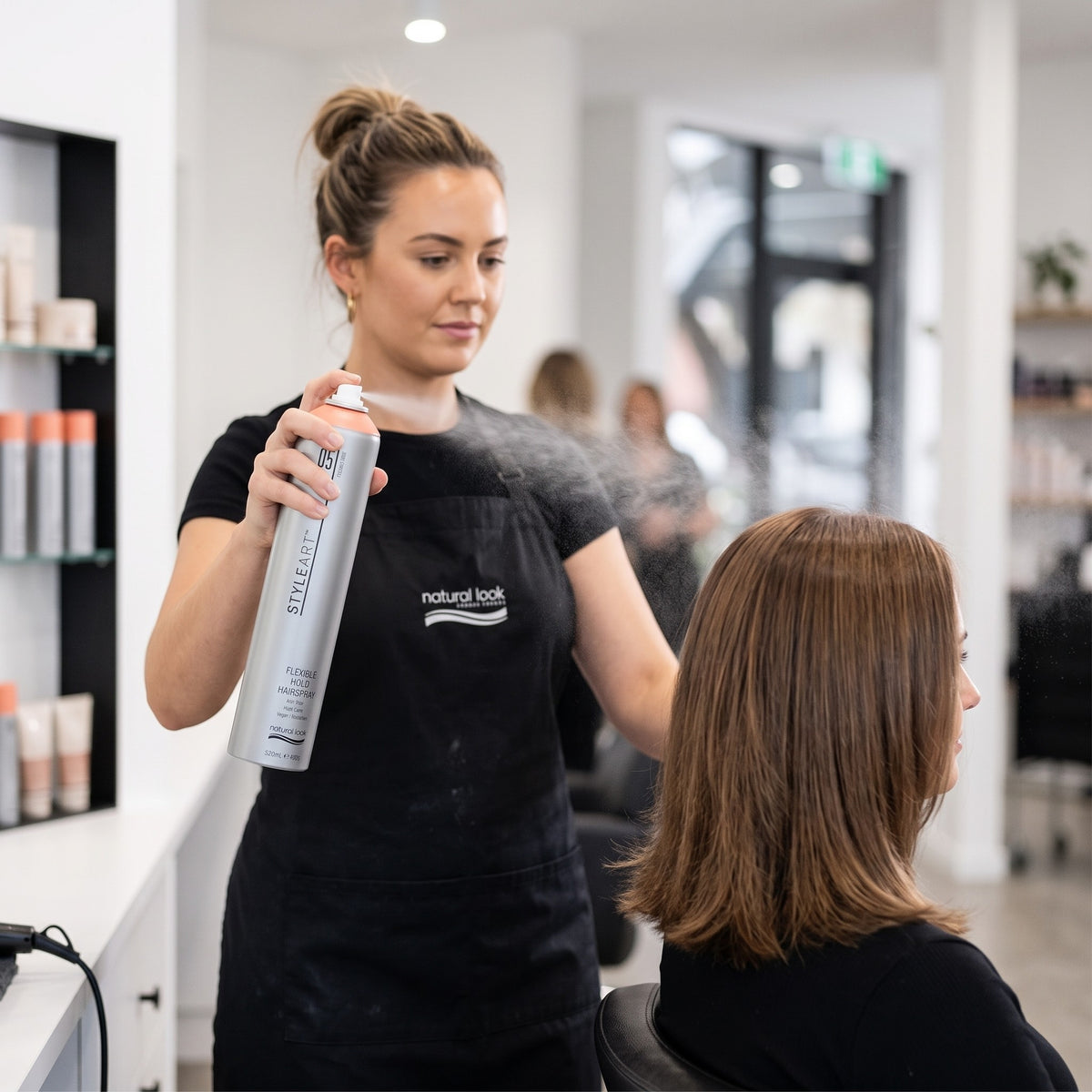 Natural Look StyleArt Flexible Hold Hairspray, fourth product view