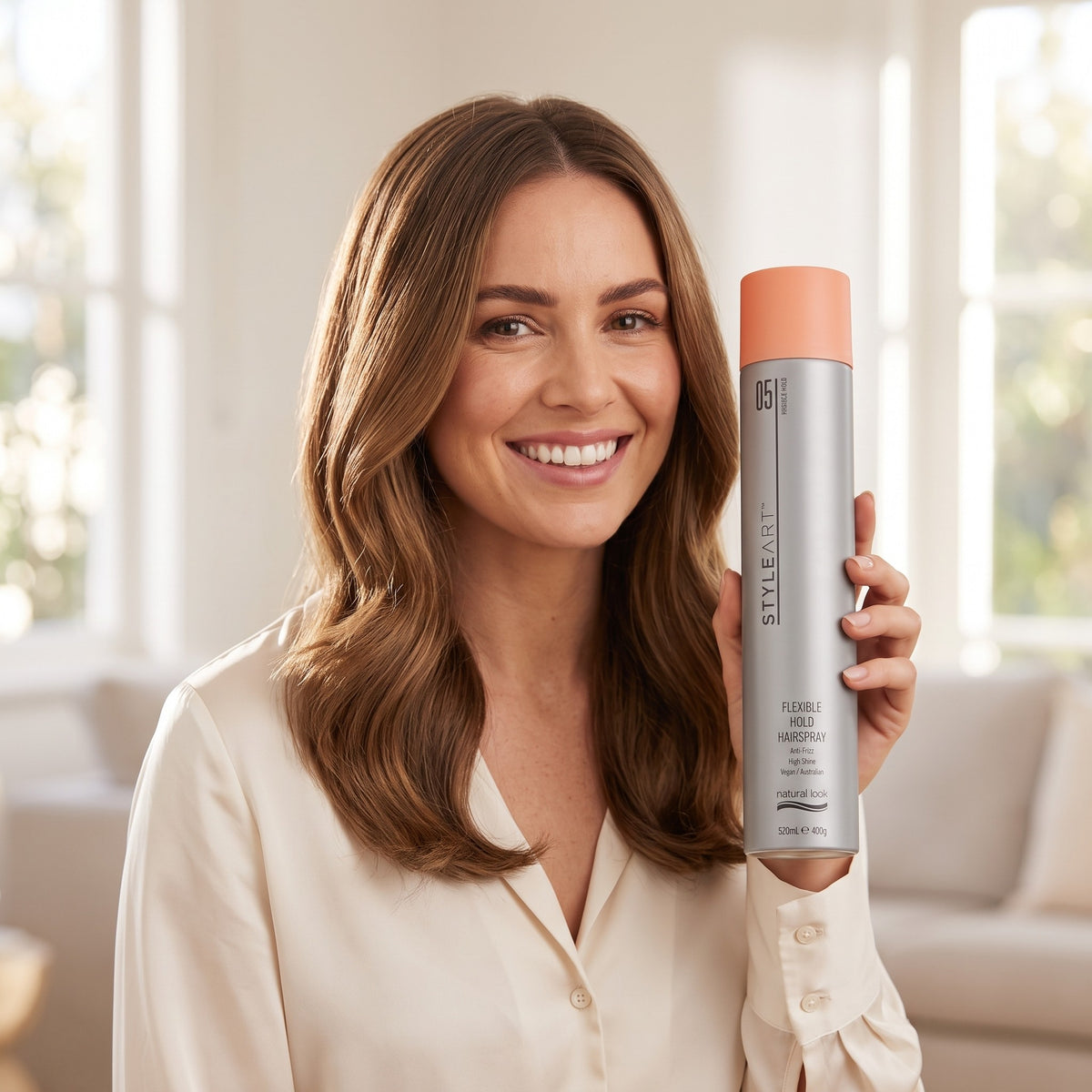 Natural Look StyleArt Flexible Hold Hairspray, sixth product view