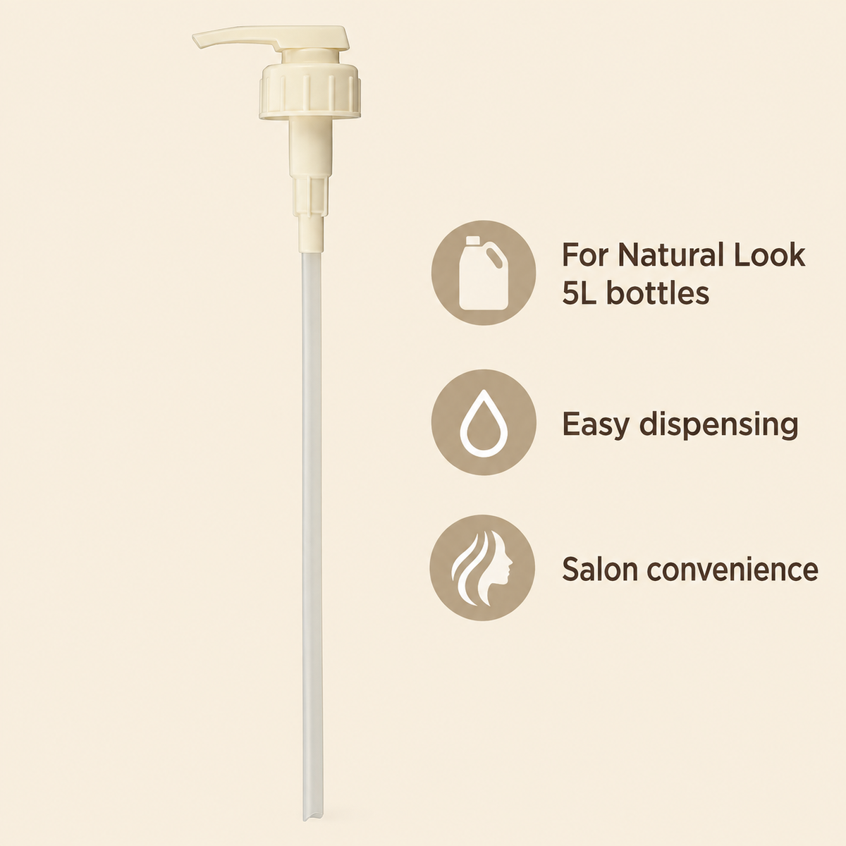 Natural Look 5 Litre Pump — product benefits