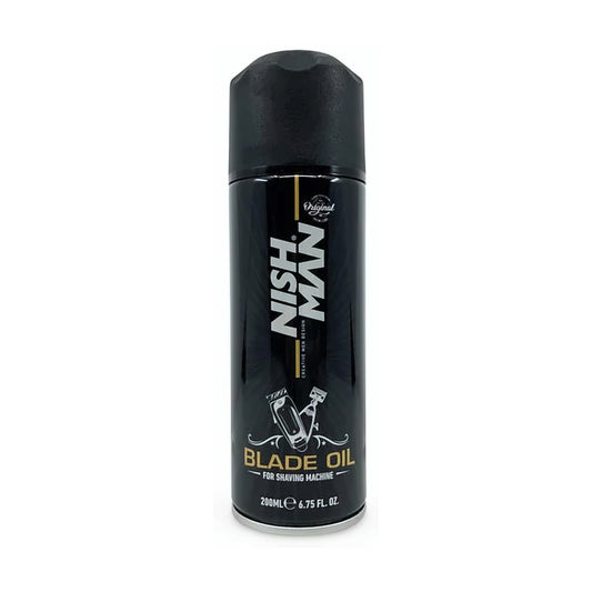 Nishman Blade Oil 200ml spray can for clippers and razors - MV hair and beauty