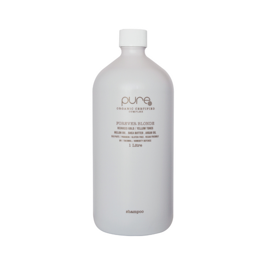 PURE Forever Blonde Shampoo 1L bottle