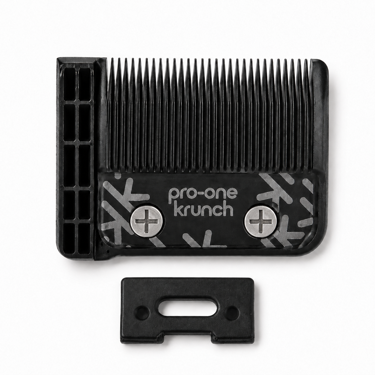 Pro-One Krunch blade with Phillips screws and EZ-GAP adjustment tool