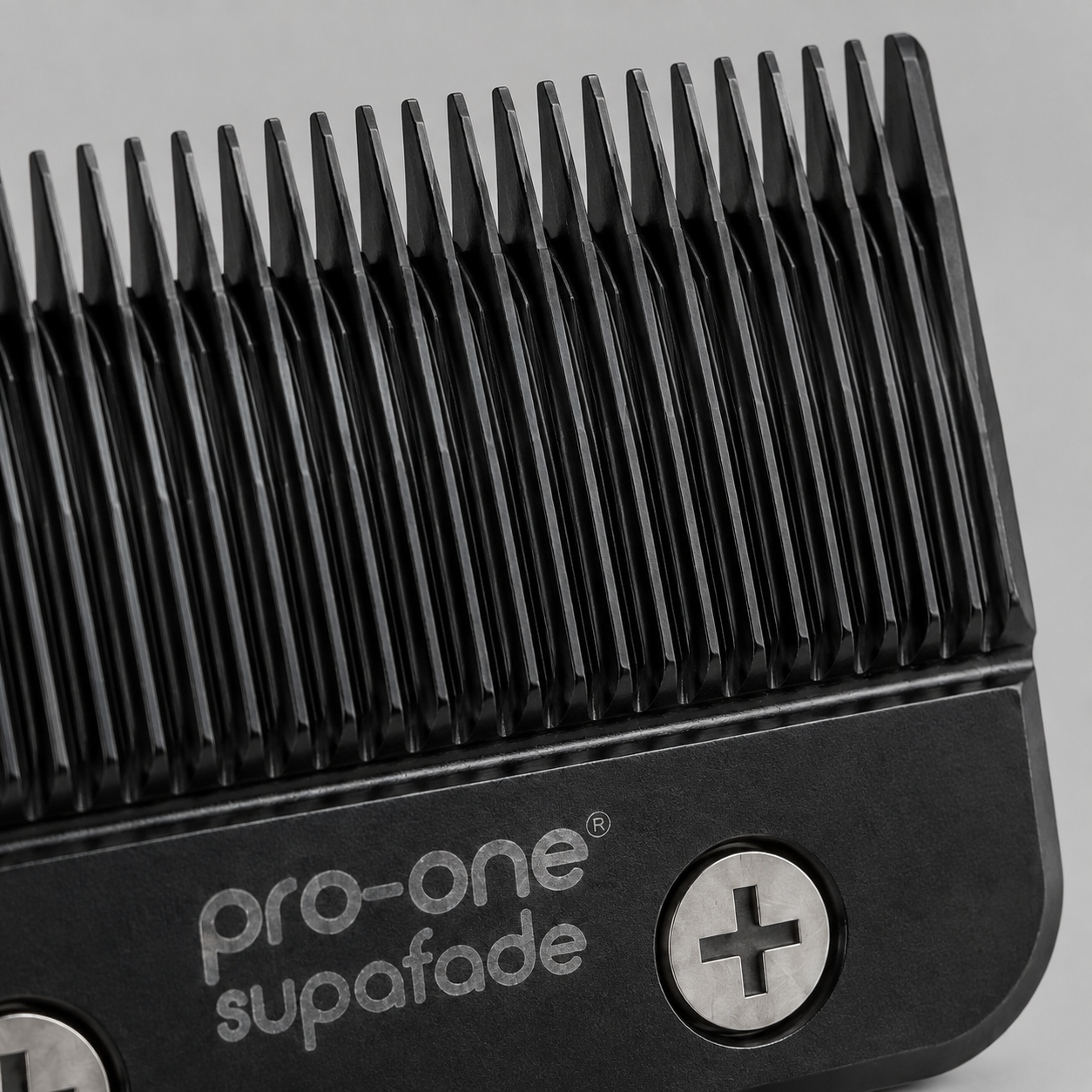 Pro-One Supafade ACME precision fading teeth close-up