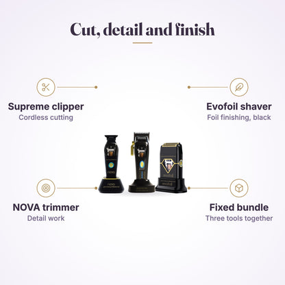Pro-One Supreme, NOVA & Evofoil Barber Trio
