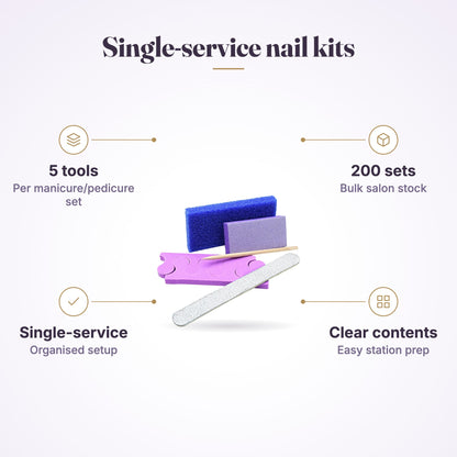 MV Disposable Manicure & Pedicure Kit benefit 3