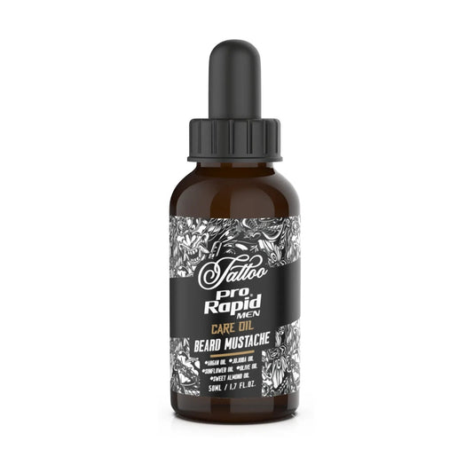 ProRapid Beard and Moustache Care Oil 50ml bottle