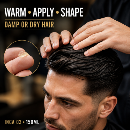 How to apply ProRapid INCA 02 lightly tinted shine styling wax
