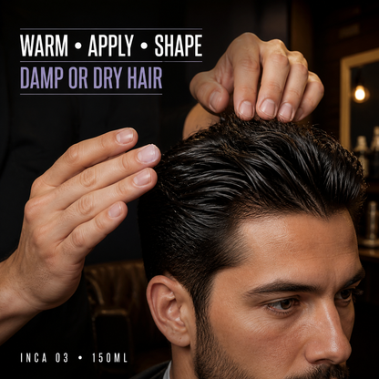 How to apply ProRapid INCA 03 lightly tinted shine styling wax