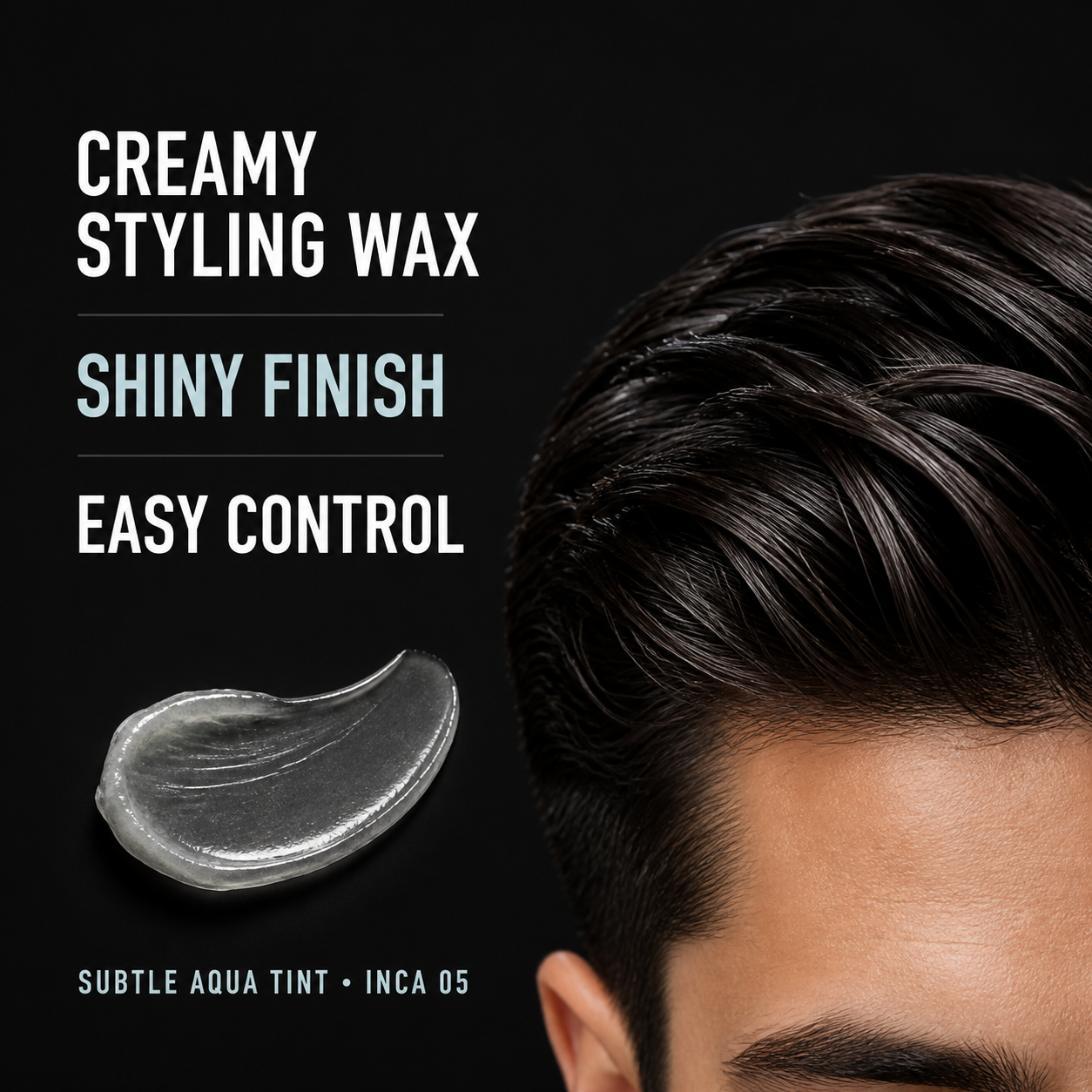 ProRapid INCA 05 creamy styling wax texture and shiny finish