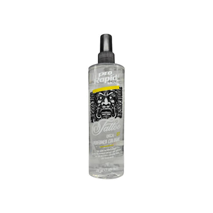 ProRapid INCA 07 Tattoo After Shave Cologne 400ml clear silver bottle