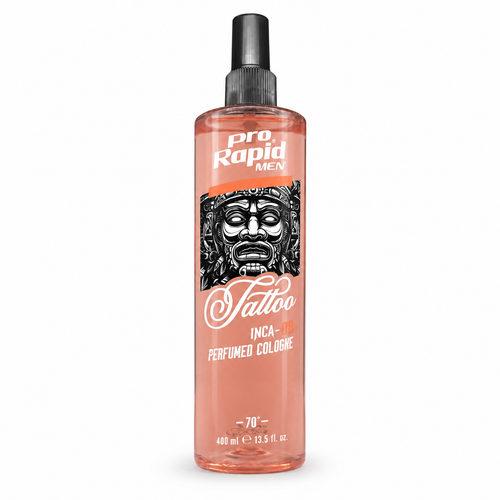 ProRapid INCA 08 Tattoo After Shave Cologne 400ml coral salmon bottle