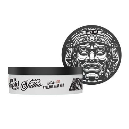 ProRapid INCA 08 Shine Styling Hair Wax 150ml product packaging