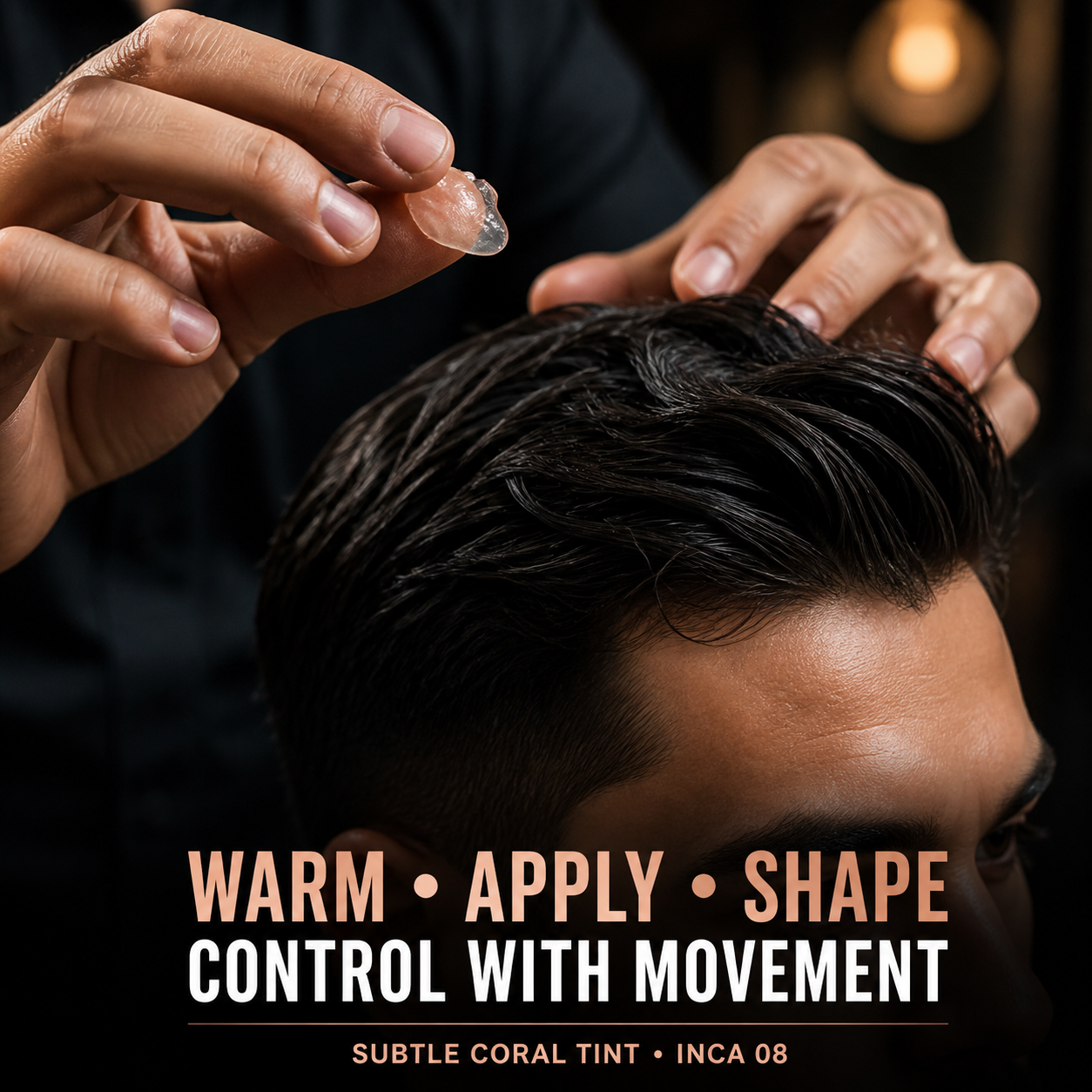 How to apply ProRapid INCA 08 lightly tinted shine styling wax