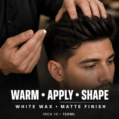 How to apply ProRapid INCA 10 white matte styling wax
