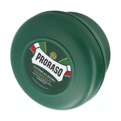 Proraso Green Shaving Soap, In a Round Pot