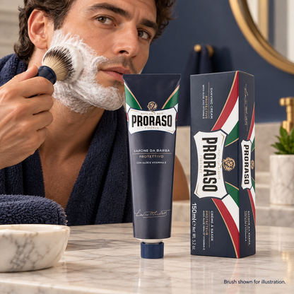 AI-generated salon illustration of Proraso Soap Tube Protective