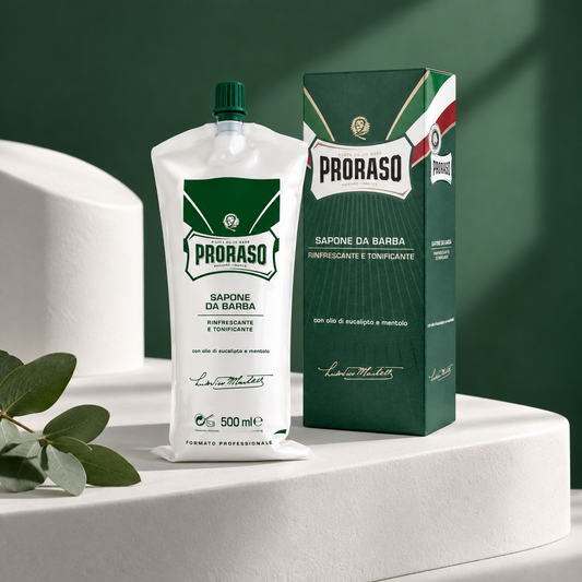 Proraso Shaving Cream 500ml – Professional Barber Shave Cream — studio product photograph
