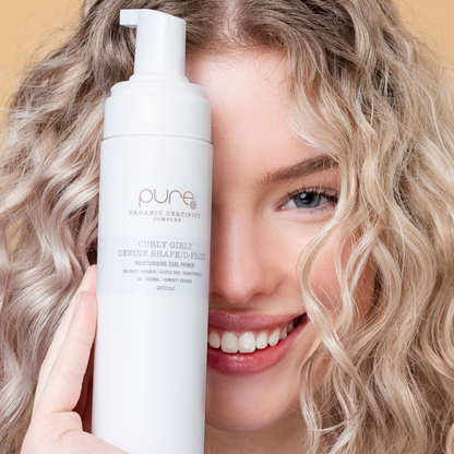 Pure Curly Girly Curl Primer 200ml - product benefit image