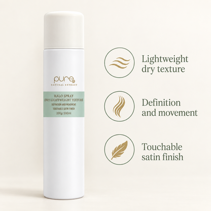 PURE Halo Spray 200g — product benefits